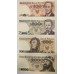 POLAND 1982-1988 . TEN 10 - TWO THOUSAND 2,000 ZLOTYCH BANKNOTES POLAND 1982-1988 . TEN 10 - TWO THOUSAND 2,000 ZLOTYCH BANKNOTES
